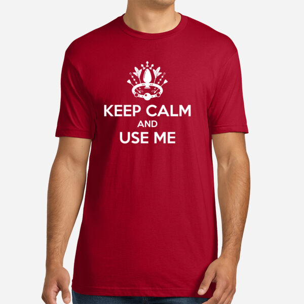 Keep Calm Unisex Cotton Tee Thumbnail